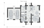 Современный дом с гаражом, мансардой и просторной гостиной Rg6398z (Зеркальная версия) План2
